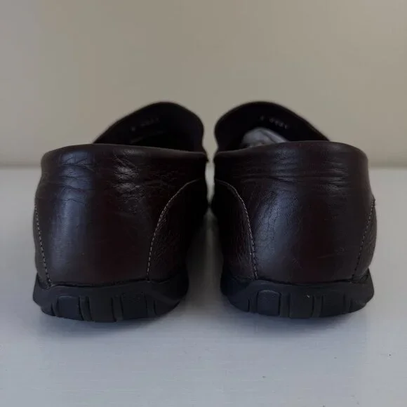 EUC Paraboot Brown Leather Loafer